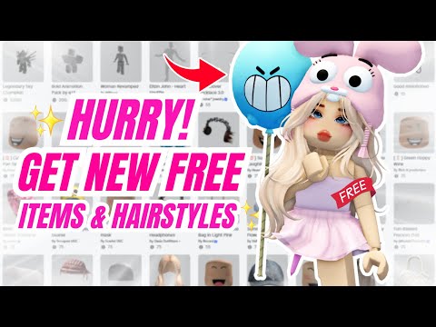 NEW FREE ITEMS & HAIRS!😍 (Roblox)