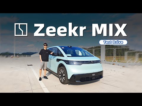 Zeekr MIX: Incredible Seat Design! | The Flexible 'Chubby'! | Test Drive