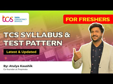 TCS Syllabus and Test Pattern 2023 | TCS NQT Preparation