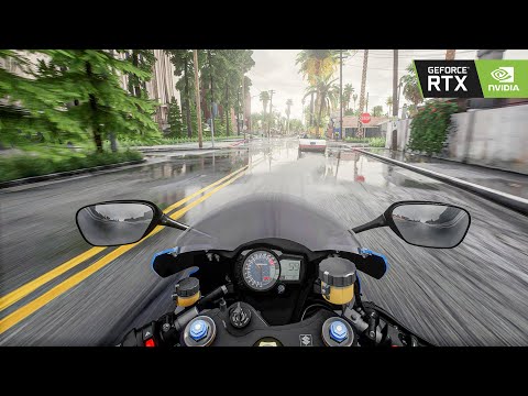 GTA 5: POV Photorealistic Graphics Motorbike Gameplay! Maxed-Out RTX 3090 OC & i9 11900k Gameplay 🔥