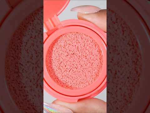 CHEEKY STAMP Bouncy Liquid Cushion Blush with me #satisfyingvideos #trendingbeauty #asmrvideo