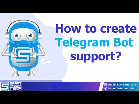 How to create Telegram bot support? | send ticket button