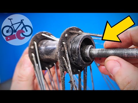 My bike needs repair. How to replace a bicycle hub. Tutorial