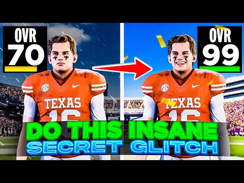 Do This Insane SECRET Glitch to Build Maxed Out Meta Players in CFB 25 Dynasty