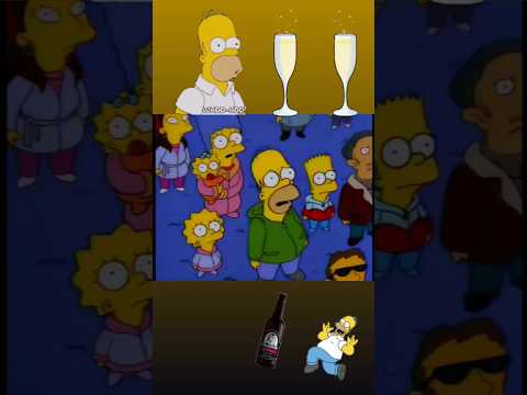 The Simpson's Happy New Year 🎉Will this horrible year never end? #newyear #simpsons #short #shorts