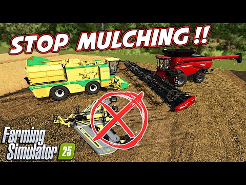 STOP Mulching After These Crops In Farming Simulator 25