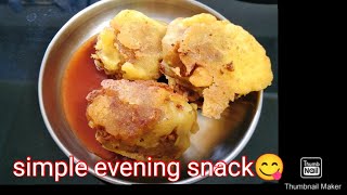 easy evening snack with potato#simplecooking #easyrecipe #recipies  #kitchen #tastyfood #tastyrecipe