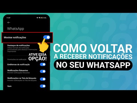 WHATSAPP NÃO RECEBE NOTIFICAÇÕES? - COMO RESOLVER!