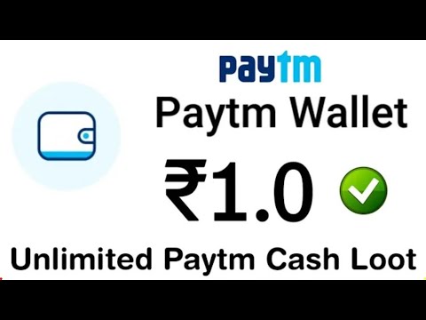 ₹1 Add  हर  एक मिनट मै Free Paytm Cash Earning App.!!