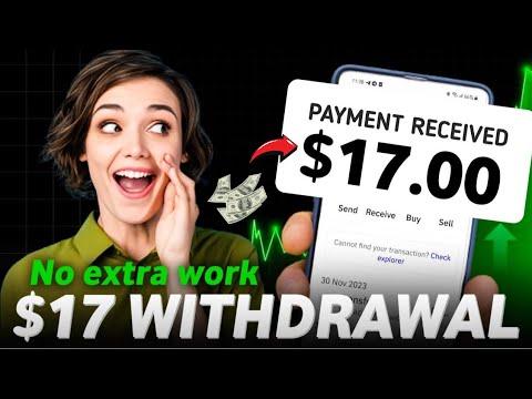 $17.00 Live withdrawal 🤑 Very new site ● Make Money Online || YOUR CRYPTO INVESTOR