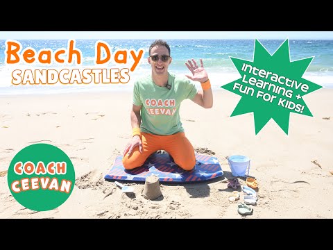 Building Sandcastles in Malibu, California - Interactive Learning and Fun For Kids