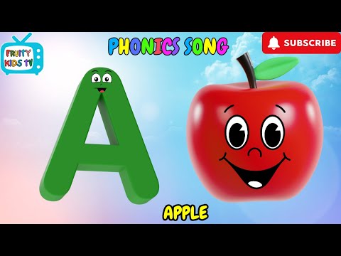 ABC Phonic Song, Sing the ABC, Toddler Learning Video, A for Apple,  Nursery Rhymes, ABC Kids Song!