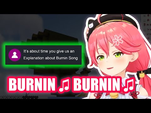 Miko Tells the Origin of Burnin Song【Hololive English Sub】