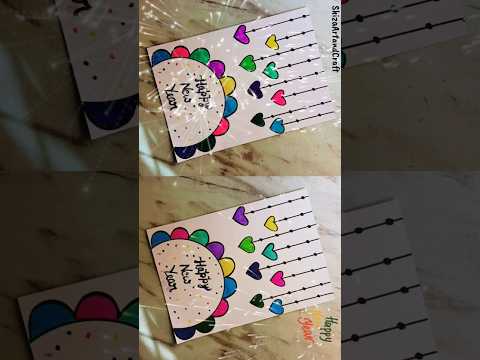 DIY_Happy New year greeting card ♦️ #shorts #trending #viral #diy #newyearcardmaking #handmade