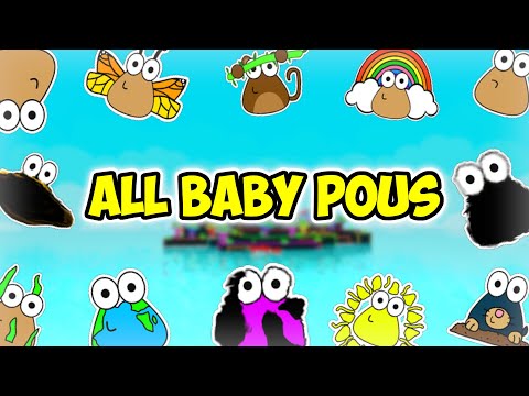 [ALL] How to get ALL BABY POUS in Find the Baby Pous | Roblox