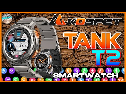 A Chinese Budget Smartwatch That Doesn't Suck! | Kospet Tank T2 Special Edition