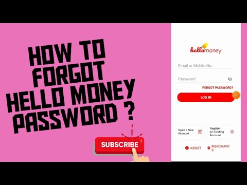 How to forgot hello money password?#howtoforgot#hellomoneypassword#hellomoney