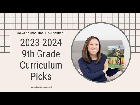 9TH GRADE HOMESCHOOL CURRICULUM | 2023-2024