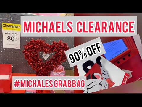 Michaels Clearance | 90% OFF | Valentine’s Day Clearance