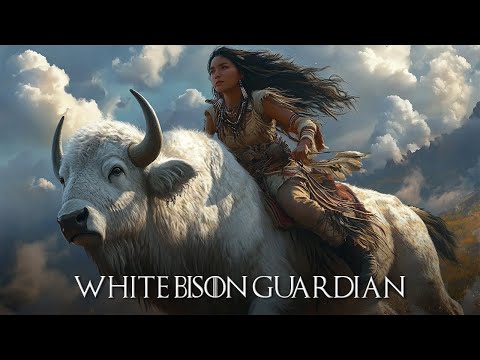 White Bison Guardian - Native American Flute Music with Mystical Journey, Music To Calm The Mind