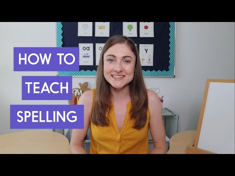 How to Teach Spelling in 1st & 2nd Grade