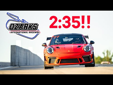 Finding the Line: Porsche GT3RS at Ozarks International Raceway - 2:35.9