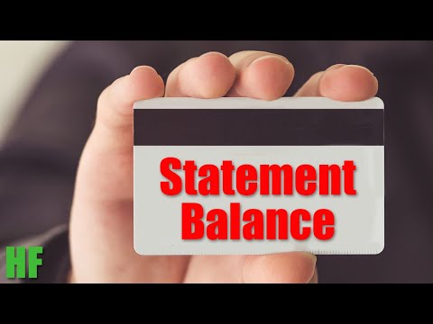 Credit Card Statement Balance Explained FAST (Payment Basics 2/4)