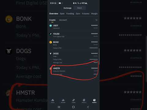 How to Check out for your $HMSTR Tokens on binance || $HMSTR Airdrop is ongoing