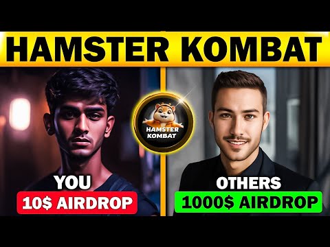 Reach Top 1% In HAMSTER KOMBAT 🏆 ₹1 Lakh Airdrop Confirm