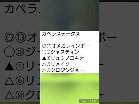 【ゆっくり】カペラステークス 2022【競馬予想】 #shorts