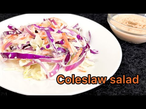 Coleslaw Salad Recipe by Salty Bite |