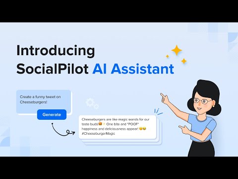 Auto-Generate Social Media Content with SocialPilot's AI Assistant