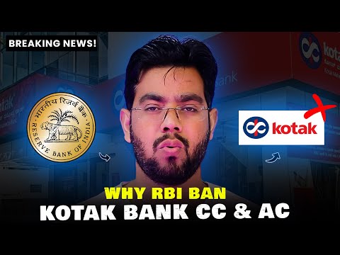 Why RBI Banned Kotak Credit Cards & Bank Accounts | What's next ?