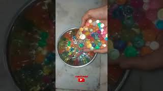 seven colours water ball #ball #water #crystals #sevencolours #viral #shorts