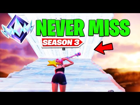 Do THESE to NEVER Miss an EDIT! (Fortnite Season 3!)