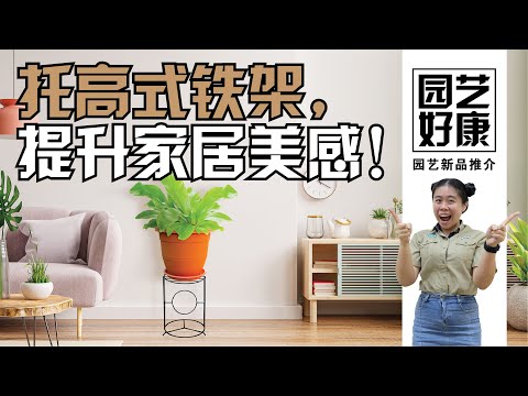 【Baba园艺好康】每个人都想要拥有的植物花架到底长什么样？上市狂销卖断货！提升室内品味就靠它 | WT-503 植物花架