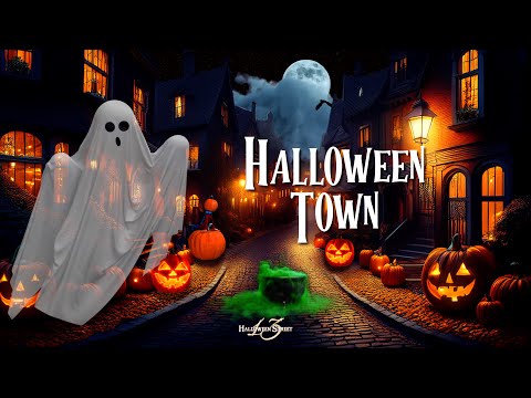 👻 Halloween Town! 🧙 | 8 Spooky Hours of Creepy AND Fun Halloween Music!