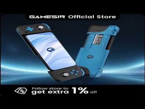 GameSir X2s Bluetooth Gamepad for Android iPhone 15 series Hall Effect Gaming Co