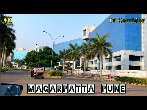 Magarpatta Pune Tour | Beautiful Township | IT Buildings In Pune