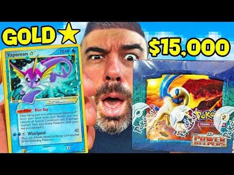 🔴We pulled a Goldstar from a  $15,000 Box of Pokemon Cards! Power Keepers Box Break