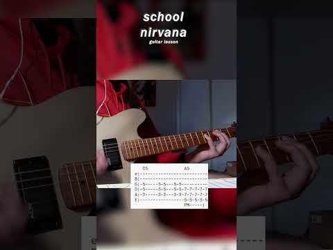 School Guitar Tutorial #school #bleach #guitarlesson