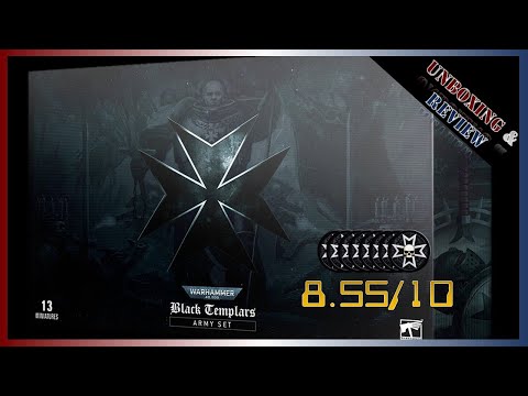 Unboxing and Review - New Black Templars Army Box Set 2021 (한국어 자막)