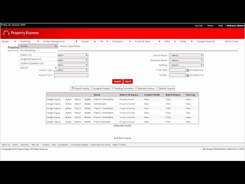 Real Estate Property Management ERP PART 1