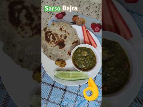 Sarso Bajra #milletdishes #thali #winterspecial