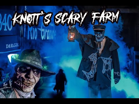 KNOTTS SCARY FARM // SCARY MAZES // NOKTURNAL FAMILY