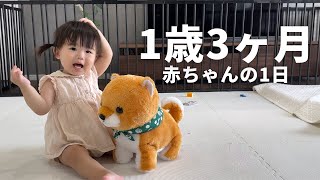 【1歳3ヶ月】赤ちゃんの1日ってどんな感じ⁈女の子育児/イタズラ/食事/ワンオペ