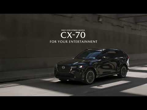 First-Ever All-Hybrid Mazda CX-70 – For Your Entertainment