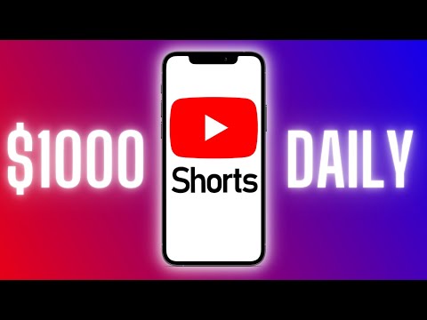 How to Make 1000 DOLLARS a DAY on YouTube Shorts (Make Money Online 2022 YouTube)