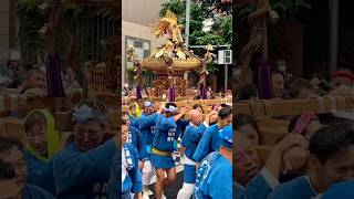 神輿が通ります！【池袋西口・ふくろ祭り2024】#shorts #japantravel  #神輿 #祭り #池袋