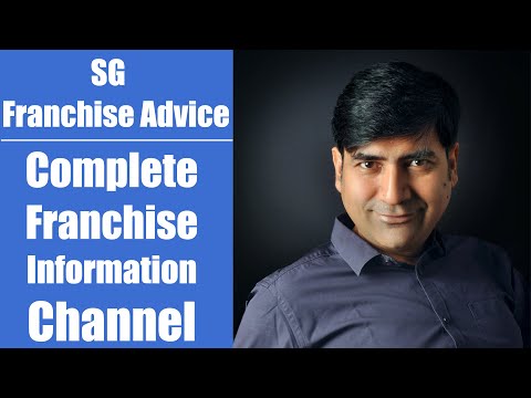 SG Franchise Advice YouTube Introduction I Franchise Consultant